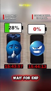 I PHONE 17 PRO MAX VS GOOGLE PIXEL 10 PRO XL !! BATTERY TEST