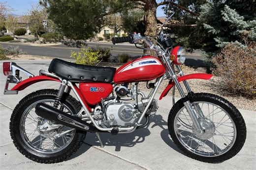 No Reserve: 1971 Honda SL70 Motosport