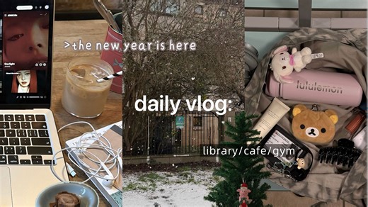 留学Vlog*30: 年末生活碎片残余/图书馆日记续费/不专业手冲咖啡/直接跨入2026年/面包脑袋复发/依旧留英找工奋战中...