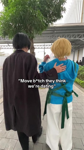 He’s shy, it’s ok 👌🏻 #nagushin #nagumoyoichi #asakurashin #sakamotodays #cosplay