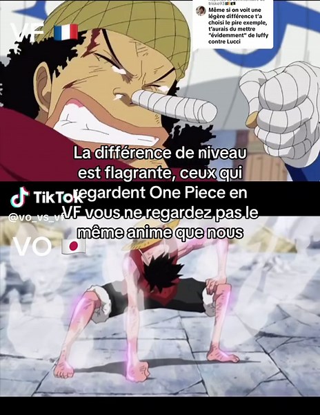 La vraie expérience One Piece : VF vs VO