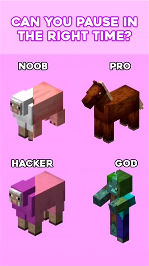 Simple minecraft challenge #shorts