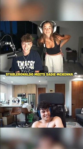 Stable Ronaldo MEETS Sadie Mckenna 😂