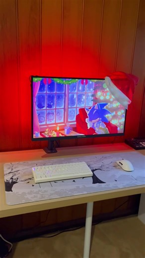 W or L upgrade? Added lights behind monitor I think it made it more cozy what you guys think? #cozy #gamingsetup #gamingroom #fyp #viral gaming clips 2025, rate my setup, best budget gaming PC 2025, best mini PC for gaming, cheapest gaming setup, affordable gaming setup 2025, zero build fortnite, vertical monitor setup, ps5 gaming setups, playstation collection, xboxclips, controller cam, ultimate gaming setup, budget gaming desk setup, RGB gaming setup, PC building 2025, PC parts haul, techtok 