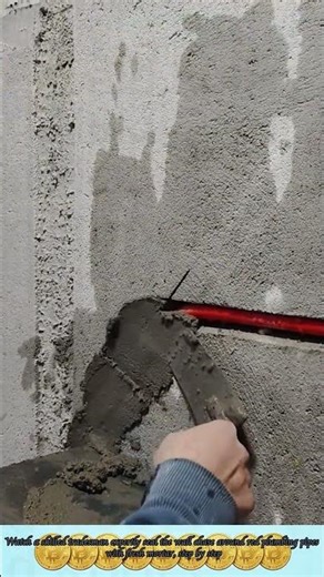 Satisfying Plastering Work: Sealing Wall Pipes Like a Pro!