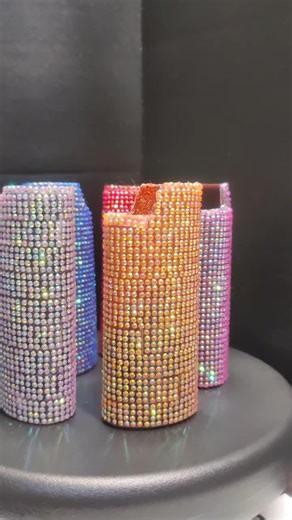 BLINGED OUT Rinstone Bic Lighter Cover - Etsy UK