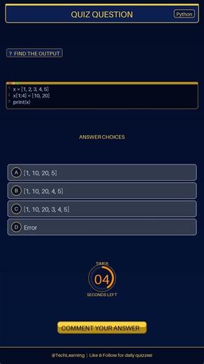 Can You Find the Output? Python Quiz #Shorts