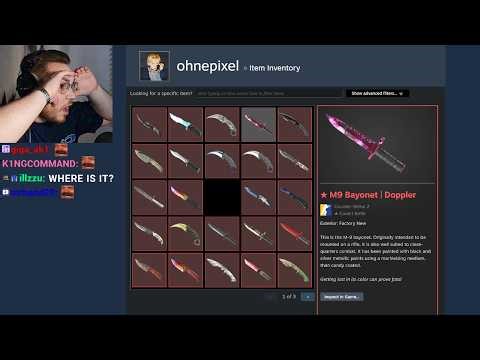 the moment ohnepixel realized he lost his favorite knife