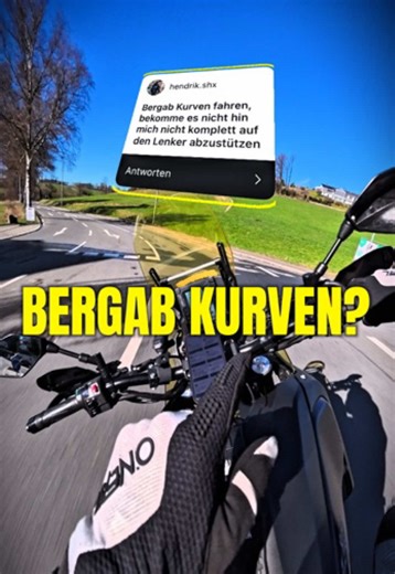 Kurven fahren bergab: Tipps für Motorradfahrer