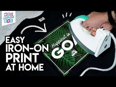 Print a T-shirt with an IRON | EASY | In Hindi