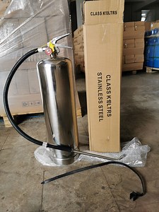 [Hot Item] Stainless Steel Powder/Water/Class K Fire Extinguisher