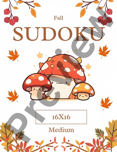 Fall-themed Sudoku Puzzles | No-prep Logic & Critical Thinking Activity - Etsy Canada