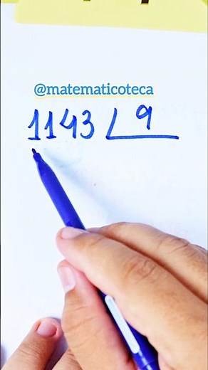 Divisão 1143÷9