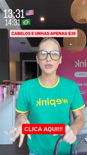 BOA TARDE!! COMEÇANDO AS PROMOÇÕES DE WPINK CABELOS E UNHAS 39 CADA 🙌✅ #virginiafonseca #feedshorts