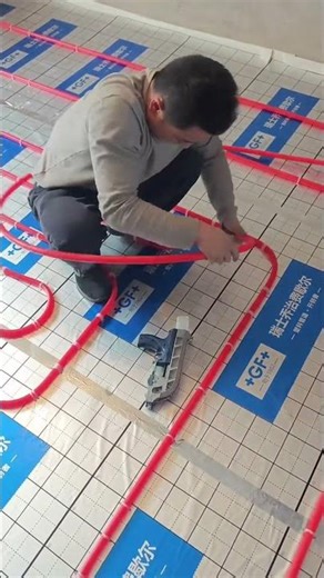 Underfloor Heating Pipe Installation Process