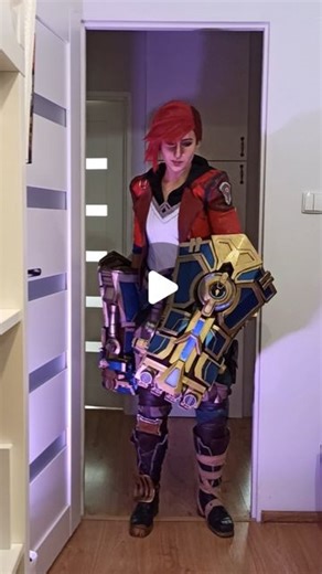 Vanatku ✨⚔️ Cosplayer • Gymrat • Wigmaker | It's just a coffee date...🤔 Nah, I always wear my Vi cosplay from the Arcane series to dates 😌 Who’s interested? 😎🌹 gauntlets co-creator... | Instagram