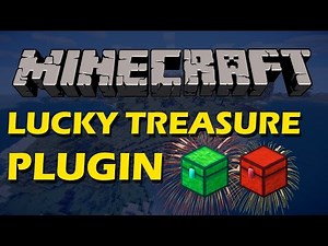 Spawn random loot chests in Minecraft with Lucky Treasure Plugin