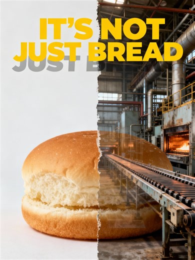 The Secret Science Behind Your Fast Food Bun Fast food buns look simple—but they are quietly one of the most engineered components in the entire food industry. In this video, we uncover the unseen engineering behind the perfect fast food bun, breaking down how starch chemistry, dough rheology, and industrial oven design work together to create that iconic softness, resilience, and global consistency. From how starch gelatinizes under precise heat, to why buns never crumble under pressure, this i