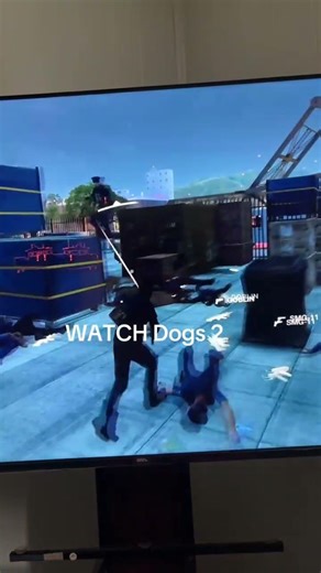 When you use Assault Rifle SGR-12 to kill the cop #gaming #viral #subscribe #watchdogs2
