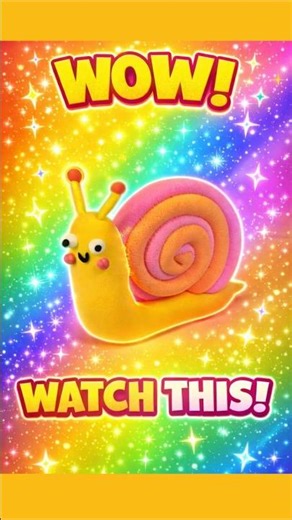 The cutest tiny clay snail! 🐌✨