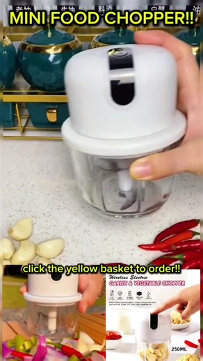 Efficient Mini Food Chopper for Quick Meal Prep