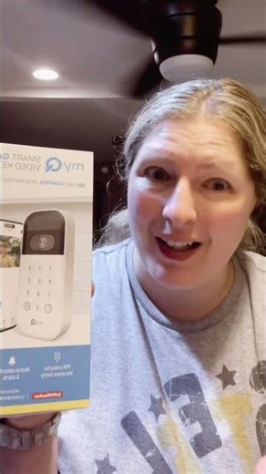 Upgrade Your Home with myQ Smart Garage Door Video Keypad & Camera #SmartHome #GarageTech