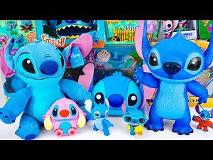 Disney Lilo & Stitch Toy Collection Unboxing Review | Large Stitch Plush | 111 Minutes Satisfying