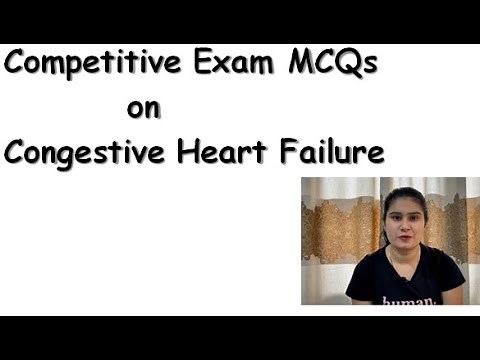 MCQs on Congestive Heart Failure | Multiple Choice Questions on Congestive Heart Failure