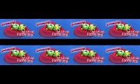 Mix of 8 videos from youtube : La la la I I love you - gummibar - the gummy bear with a layer added every second!