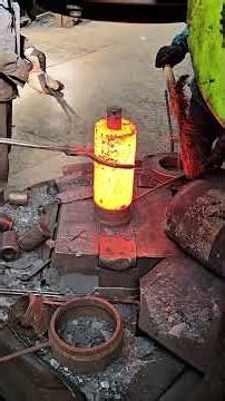 Inside the forging factory tour Forging Process of High-Strength Steel Blocks #forging #forge