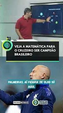 VEJA A MATEMÁTICA PARA O TITULO DO CRUZEIRO!