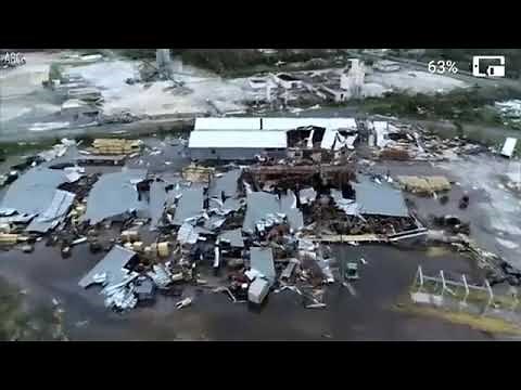 Hurricane Michael drone video: Aerials show destroyed buildings in Panama City Beach
