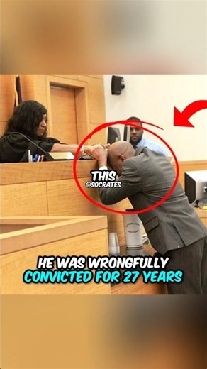 He Was Wrongfully Convicted For 27 Years!😭💔