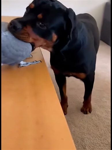 4 Hilarious Moments of Parrot and Rottweiler