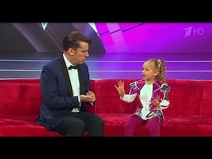 The smartest 5-year girl from Malta on Russian TV show Little big shots