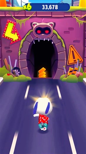 Talking Tom Gold Run Cave Boss vs Hanks Challenge 😲 #shorts #talanditom