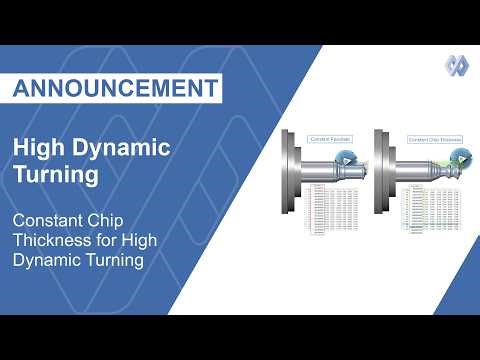 High Dynamic Turning - Constant Chip Thickness