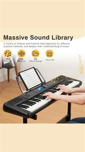 Master the 61 Key Electronic Keyboard Today!