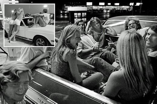 Incredible pics look back at California’s ultra-cool car cruising scene in the 70s