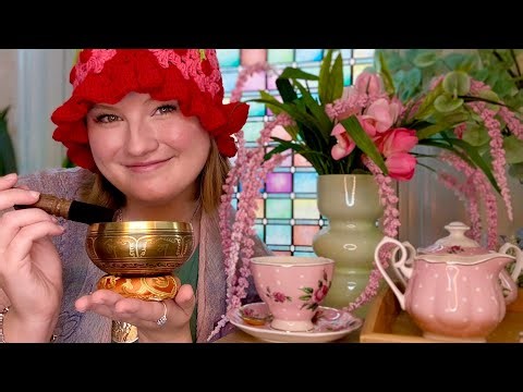 ASMR Forest Sprite Tea Party Sensory Spa RolePlay for Sleep and Relaxation | Tingles, Soft Spoken