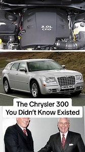 Most people have NO idea Chrysler made a diesel-powered 300! During the DaimlerChrysler era, the Chrysler 300C used a lot of Mercedes-Benz engineering, including the OM642 3.0L turbo diesel V6, Mercedes-derived LX chassis components, and the NAG1 5-speed automatic transmission. And somehow, the U.S. never officially got it. However, with the earliest diesel 300C models getting closer to 25 years old, we could finally start seeing legal imports hit America in the next few years.🤔 Would you drive