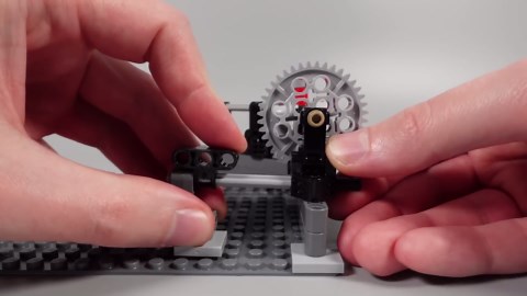Building the Longest Lego Cardan Shaft with Universal Joints