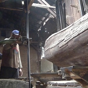 Huge Teak Log Sawmill Process | Sawmill & Woodworking