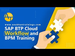 SAP BTP Cloud Workflow Training | SAP Cloud Workflow | BPM management in BTP | Workflow Management