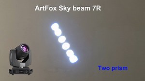 41K views · 683 reactions | Sky beam 7R new version: Two prism make...