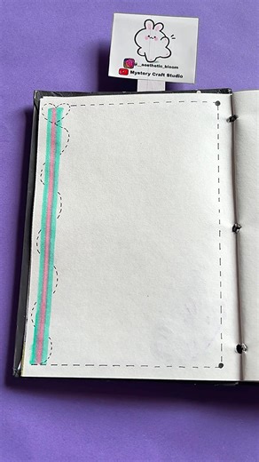 Easy & Simple Border Design for Notes ✨