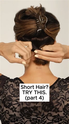 Short Hair? TRY THIS.