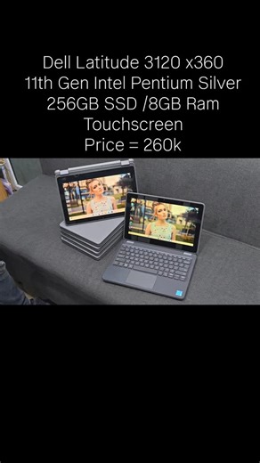 Laptops | Dell | HP | Lenovo | Acer | Asus | MSI | Razer on Instagram: "AWOOF Foreign Used Dell Latitude 3120 x360 Laptop 11th Gen Intel® Pentium® Silver N6000 Processor 4M Cache, up to 3.30 GHz 256GB Solid State Drive 8GB Ram Touchscreen with Multi-touch Support 1366 x 768 HD Display 11 Inches Display with Sharp Images Bluetooth and Webcam enabled Ports 2 x USB-A 3.0 / 3.1/3.2 Gen 1 1 x USB Type-C 1 x HDMI 1.4 Audio I/O 1 x 1/8" / 3.5 mm Headphone/Microphone Input/Output Comes with Original Cha