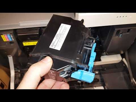 How to change toner in Bizhub C3350