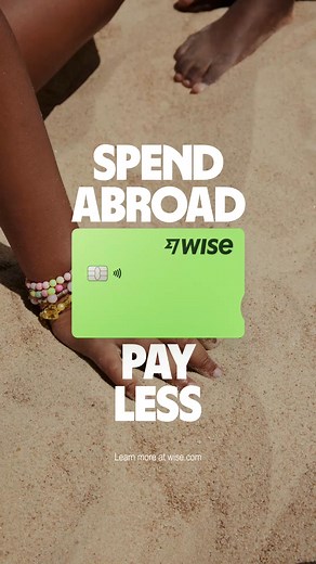 Don't cut your travel budget short with bloated exchange rates from your major bank. Spend abroad with no hidden fees. | Wise